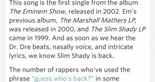 Uncover Eminem's "Guess Who's Back" Masterpiece: Hidden Gems and Profound Insights 16 Uncover Eminem's "Guess Who's Back" Masterpiece: Hidden Gems and Profound Insights th 2