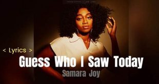 Unveil the Lyrical Masterpiece: Discover the Heartfelt Narrative in Samara Joy's "Guess Who I Saw Today" th 74