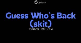 Unveiling the Genius of Eminem's "Guess Who's Back" Lyrics th 1
